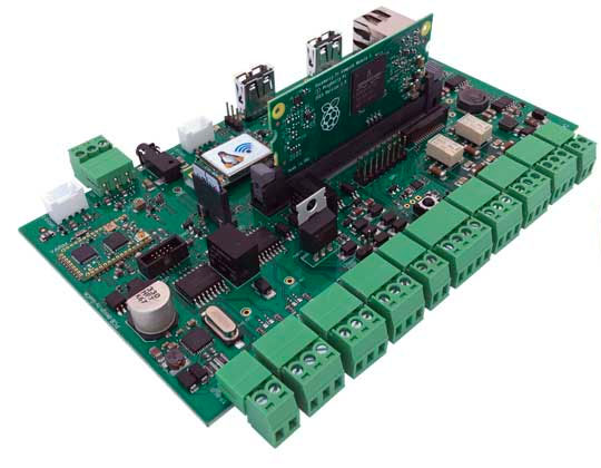 Home Automation board for Raspberry Compute Module 3